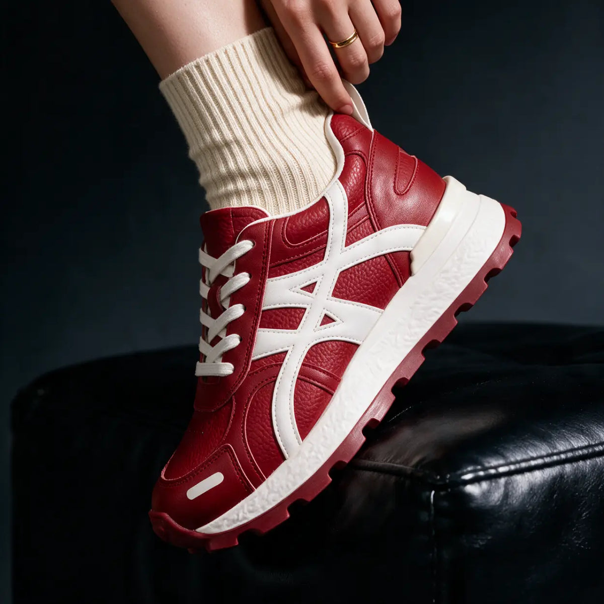 Cloud Leather Sport Sneakers | +3.1" (8cm)