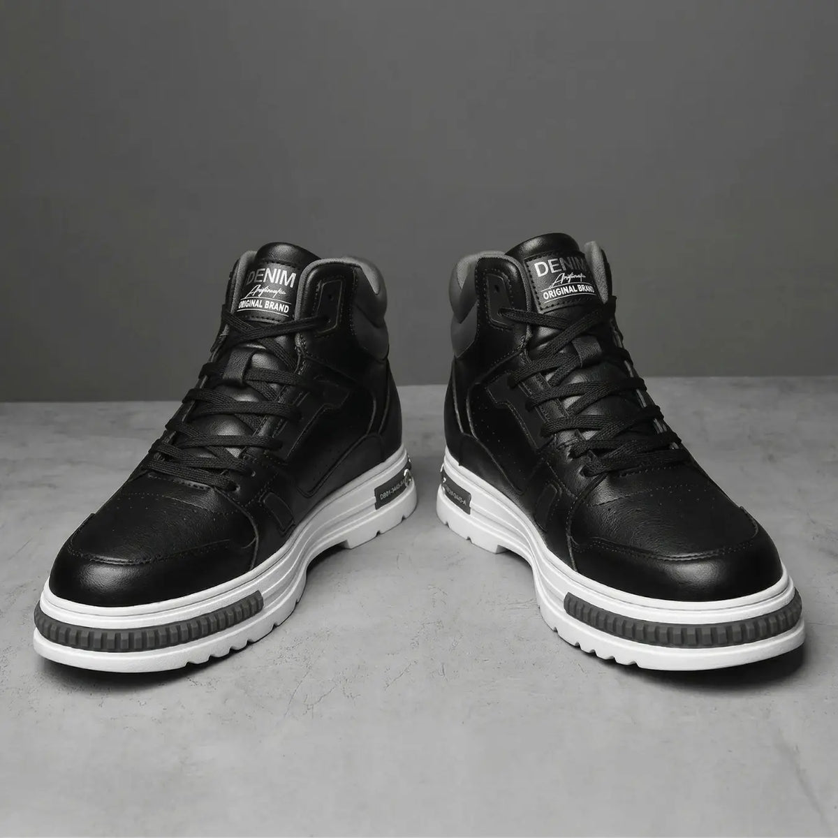 Men’s High Top Athletic Sneakers Height Increasing Shoes | +3.1" (8cm )