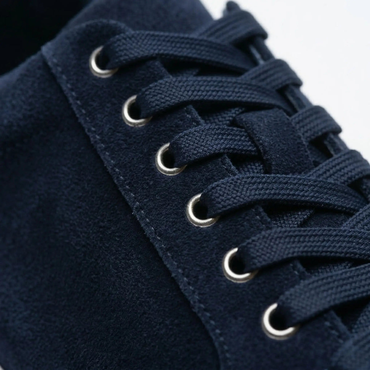 Men's Navy Suede Height Increasing Casual Sneakers | +6cm