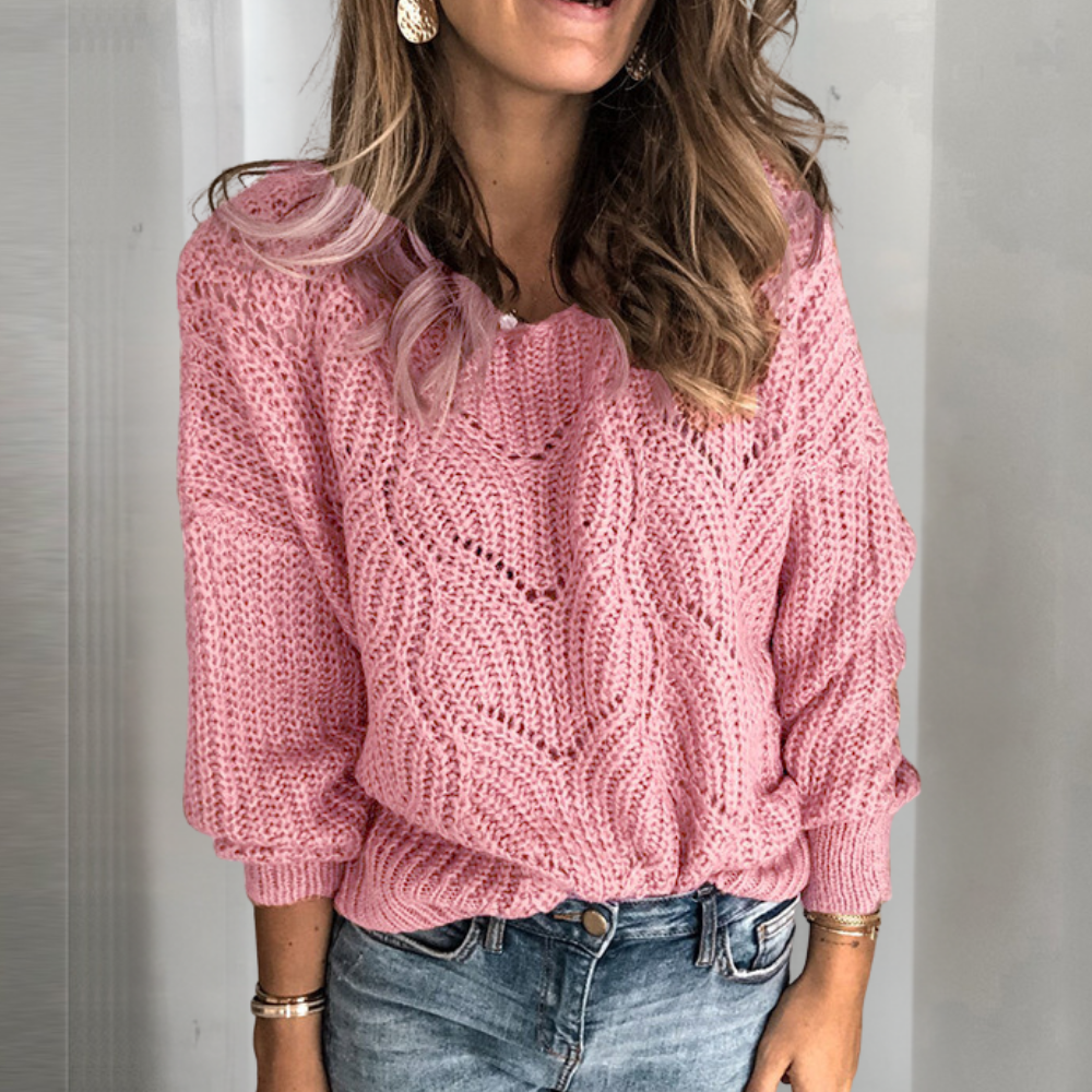Gebreide oversized damestrui voor elke dag – CELINORA