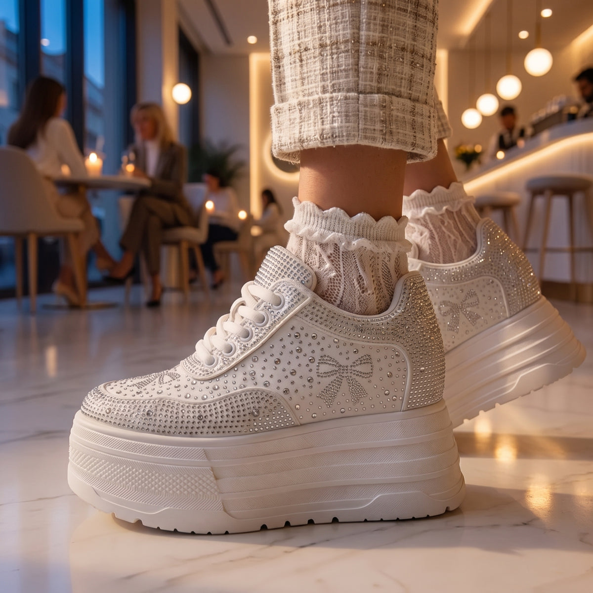 Bella Elevator Sneakers | +3.9" (10cm)