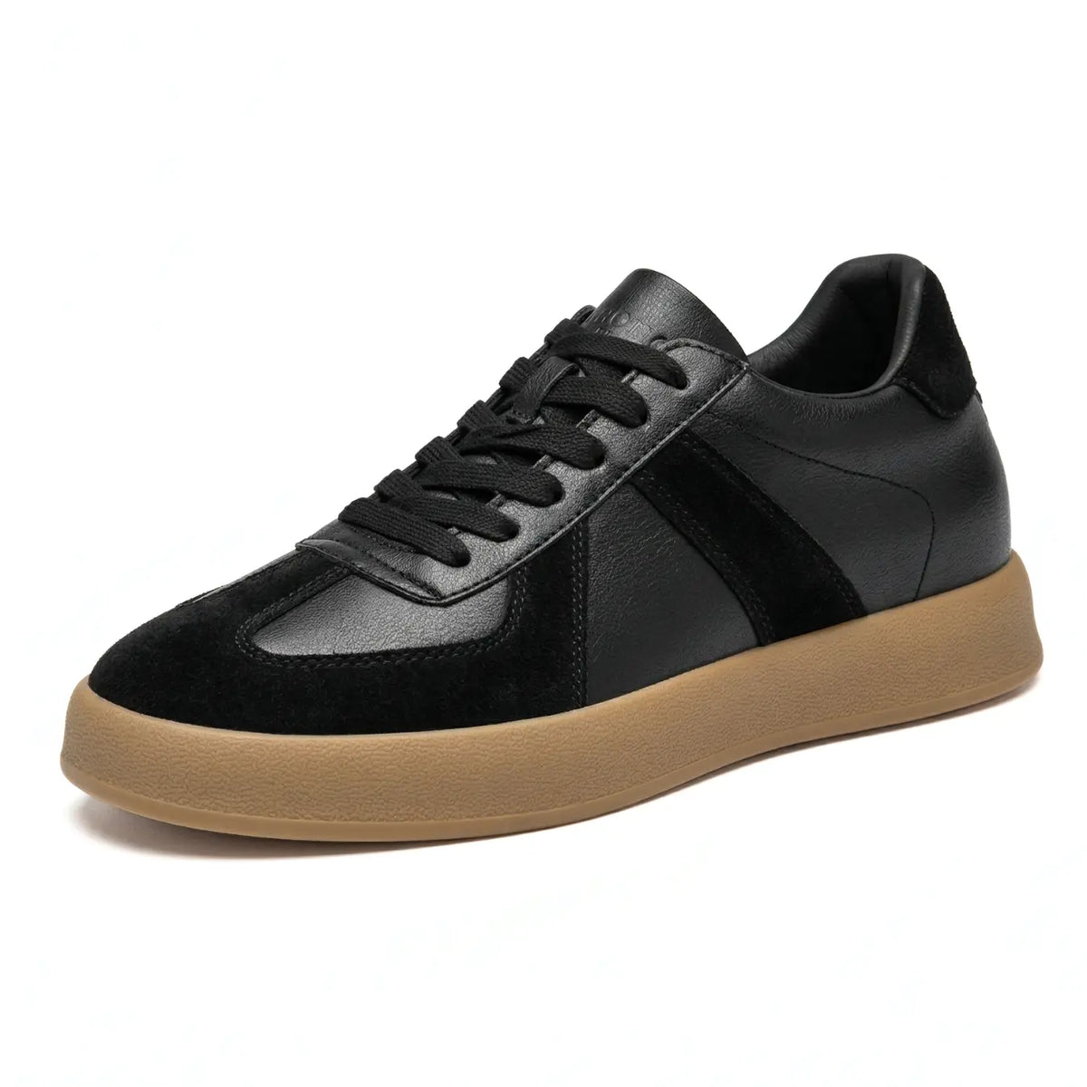 Men’s Suede Leather Casual Low Top Elevator Sneakers | +2.4" (6cm)