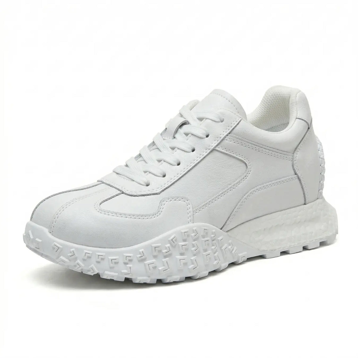 Crystal Suede Running Sneakers | +2.8" (7cm)