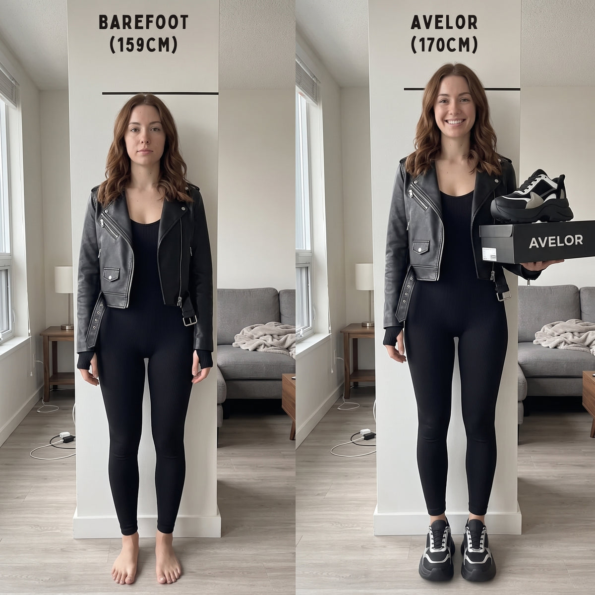 As tall as your favorite heels.