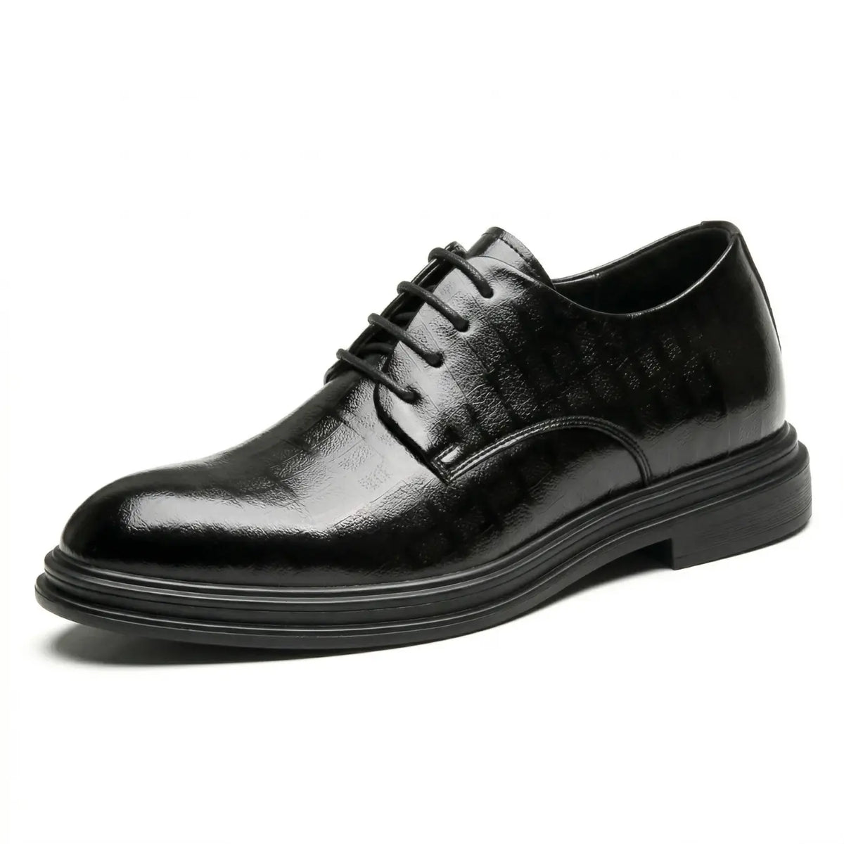 Men’s Leather Oxford Height Increasing Dress Shoes | +3.1" (8cm)