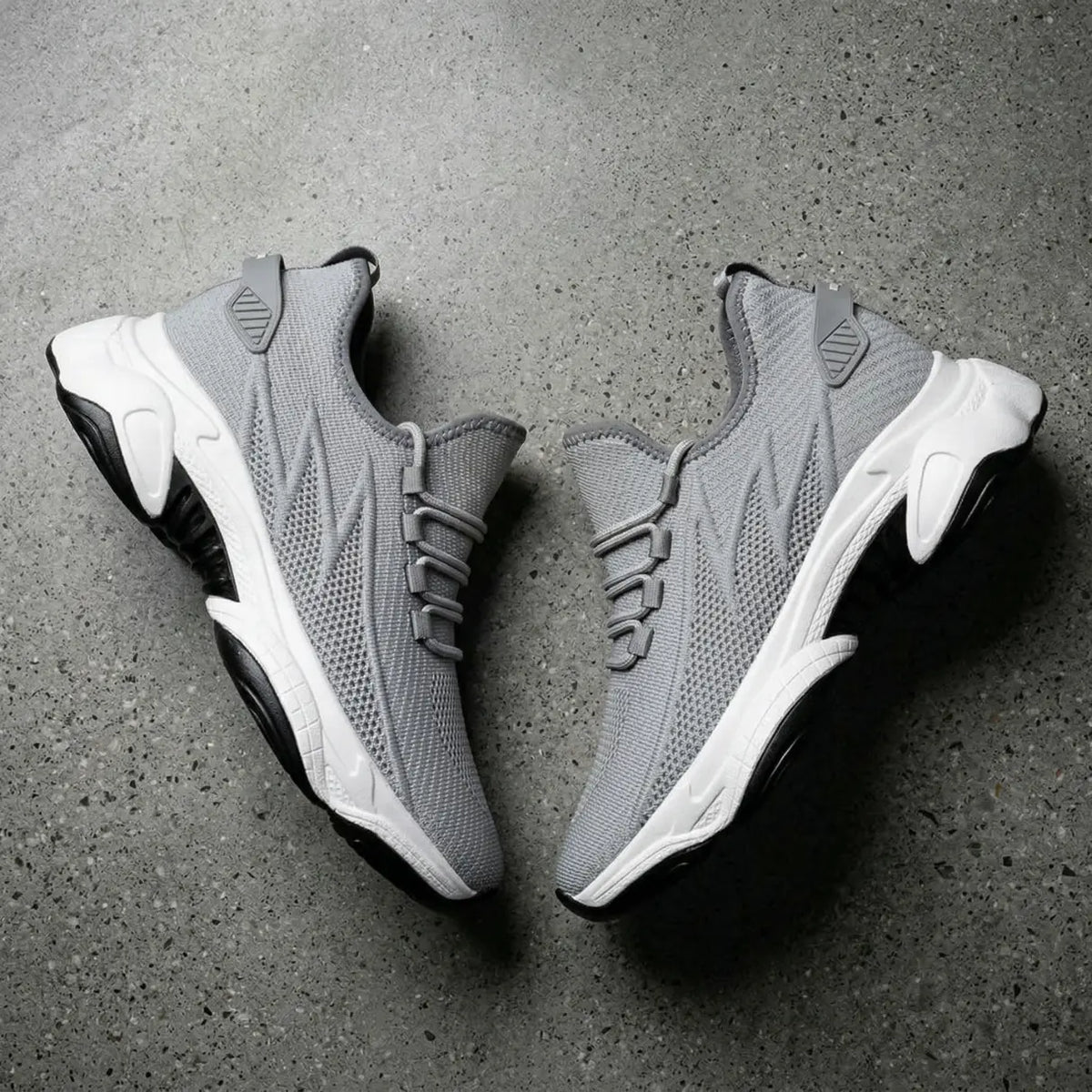 Men’s Mesh Running Elevator Sneakers Height Increasing | +3.1" (8cm)