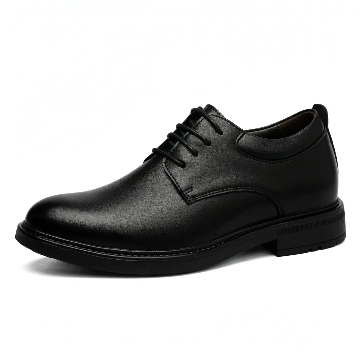 Men’s Leather Lace Up Formal Derby Elevator Shoes | +2.4" (6cm)
